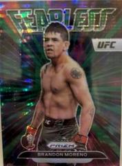 Brandon Moreno [Green Pulsar] Ufc Cards 2023 Panini Prizm UFC Fearless Prices