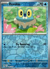 Froakie [Reverse Holo] #56 Pokemon Obsidian Flames Prices