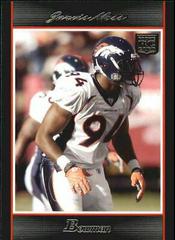 Jarvis Moss #179 Football Cards 2007 Bowman Prices