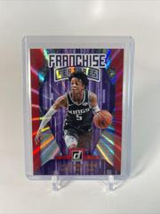 De'Aaron Fox [Red Laser] #19 Basketball Cards 2019 Panini Donruss Franchise Features Prices