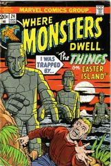 Where Monsters Dwell #24 (1973) Comic Books Where Monsters Dwell Prices