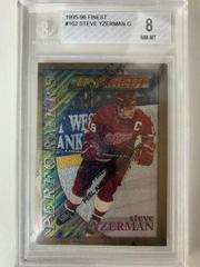 Steve Yzerman [Refractor] Hockey Cards 1995 Finest Prices