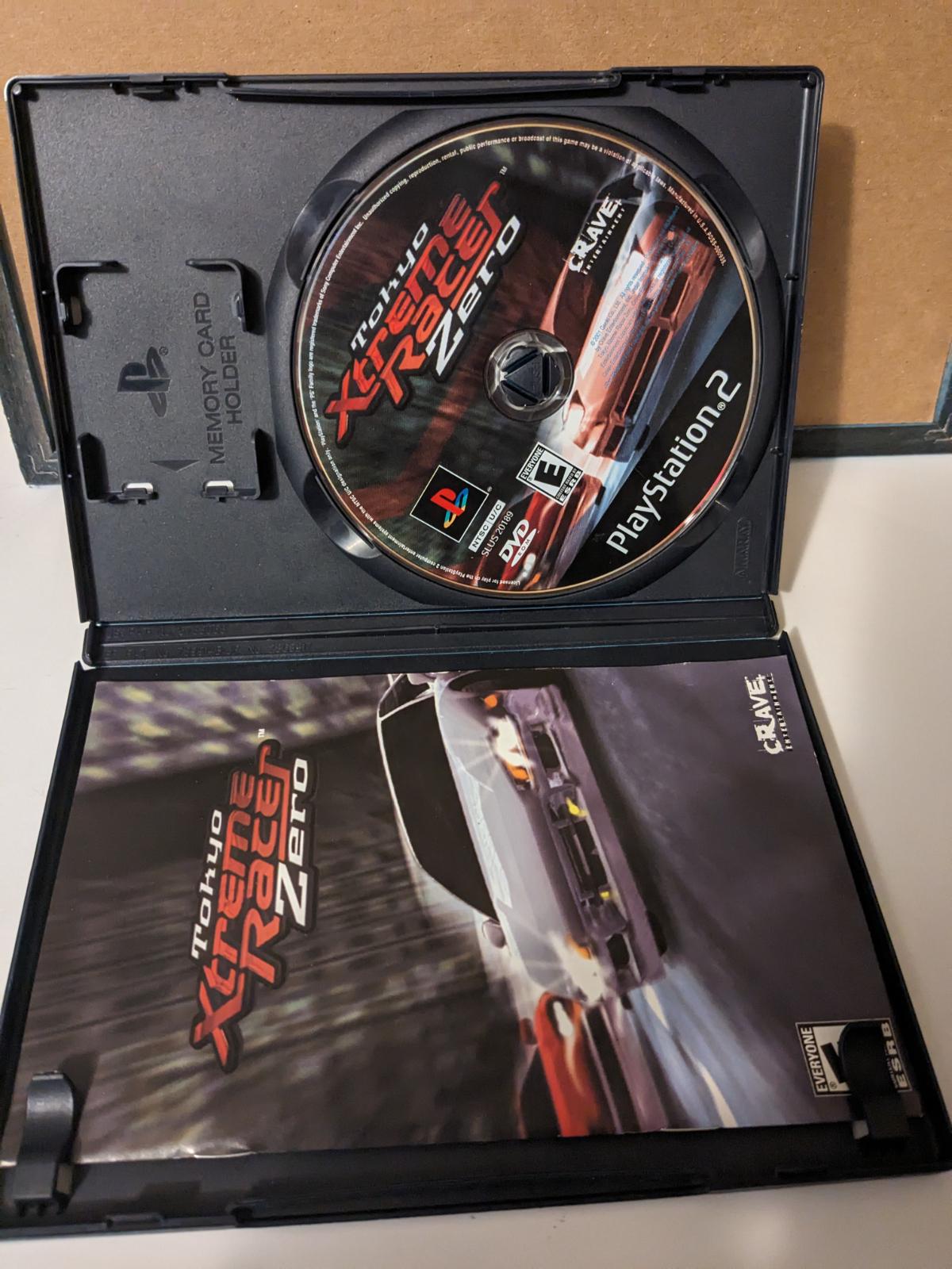 Tokyo Xtreme Racer Zero Item, Box, and Manual Playstation 2