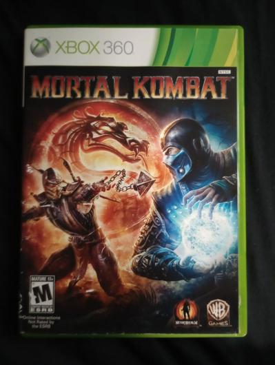 Mortal Kombat Item Box And Manual Xbox 360 