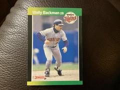 Wally Backman #186 Baseball Cards 1989 Donruss Baseball's Best Prices