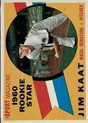 Jim Kaat [Rookie Star] #136 Baseball Cards 1960 Topps Prices
