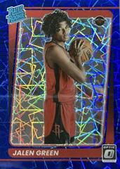 Jalen Green [Blue Velocity] #159 Basketball Cards 2021 Panini Donruss Optic Prices