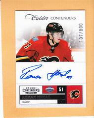 Roman Horak [Autograph] Hockey Cards 2011 Panini Contenders Prices