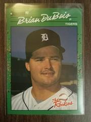 Brian DuBois #4 Baseball Cards 1990 Panini Donruss Rookies Prices