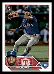 Ezequiel Duran Baseball Cards 2023 Topps Prices
