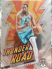 Kevin Durant #5 Basketball Cards 2022 Panini Mosaic Thunder Road Prices