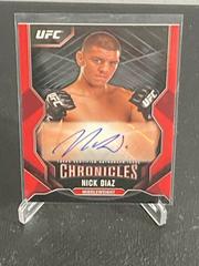 Nick Diaz [Red] Ufc Cards 2015 Topps UFC Chronicles Autographs Prices
