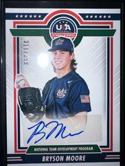 Bryson Moore Baseball Cards 2022 Panini Stars & Stripes USA National Team Development Program Signatures Prices