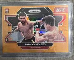 Thiago Moises [Orange] #2 Ufc Cards 2022 Panini Prizm UFC Prices