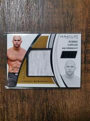Robbie Lawler #SM-RLW Ufc Cards 2021 Panini Immaculate UFC Standout Memorabilia Prices