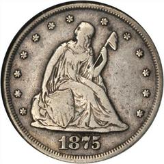 1875 CC Coins Twenty Cent Prices