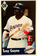 Tony Gwynn #115 Baseball Cards 1995 Fleer Panini Stickers Prices