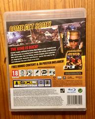 'Duke Nukem Forever Box Art Back!' | Duke Nukem Forever [Duke's Kick Ass Edition] PAL Playstation 3