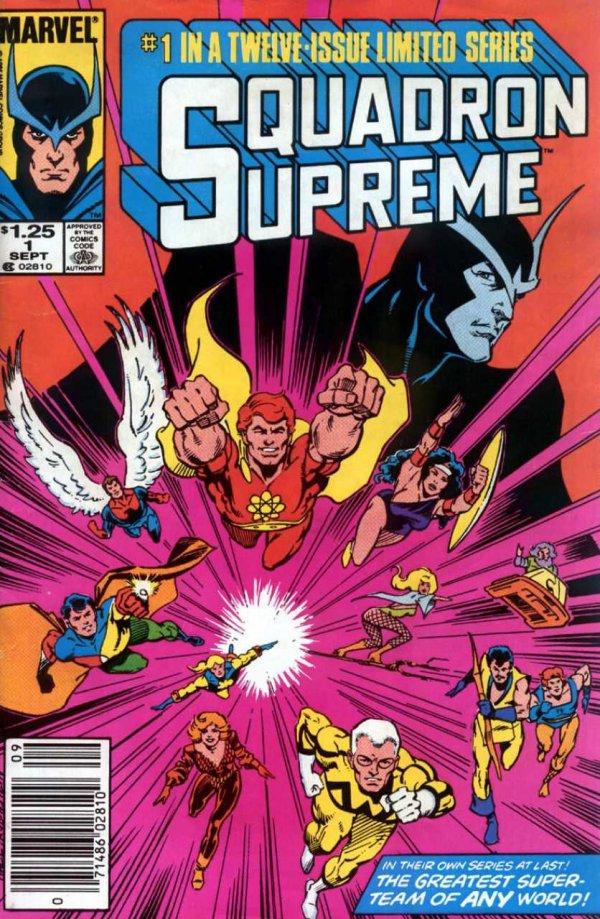 Squadron Supreme [Newsstand] #1 (1985) Comic Books Squadron Supreme