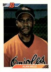 Alan Mills #342 Baseball Cards 1992 Bowman Prices