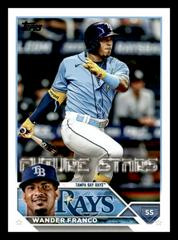 Wander Franco Tampa Bay Rays 2023 Topps Now All-Star Game Blue #ASG-WF #41/49 BGS Authenticated 9.5 Card - 9.5,10,10,9 Subgrades