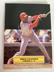 Vince Coleman Baseball Cards 1989 Donruss All Stars Pop Ups Prices