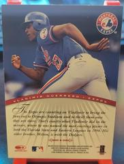 Back Of Card | Vladimir Guerrero Baseball Cards 1997 Panini Donruss Signature