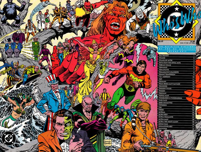 Who's Who #24 (1987) Comic Books Who's Who