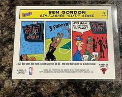 Ben Gordon #8 Basketball Cards 2005 Topps Bazooka Comics Prices