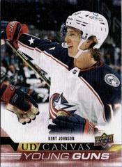Kent Johnson #C91 Hockey Cards 2022 Upper Deck UD Canvas Prices