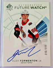 Alex Formenton [Future Watch Autograph] #149 Hockey Cards 2017 SP Authentic Prices