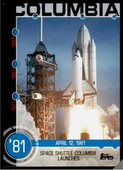 Space Shuttle Columbia #12A Baseball Cards 2015 Topps Baseball History Prices