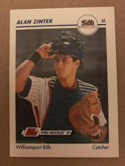 Alan Zinter #648 Baseball Cards 1991 Impel Line Drive Pre Rookie AA Prices