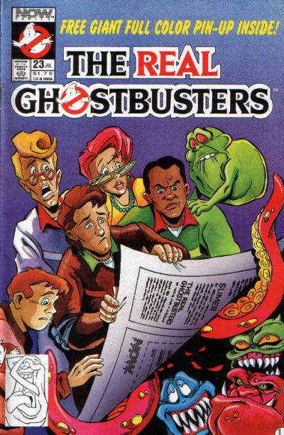 The Real Ghostbusters #23 (1990) Comic Books The Real Ghostbusters