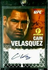 Cain Velasquez [Onyx] #FA-CV Ufc Cards 2010 Topps UFC Autographs Prices