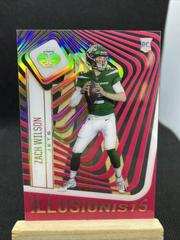 Zach Wilson [Pink] #ILL-11 Football Cards 2021 Panini Illusions Illusionists Prices