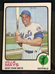 Willie Mays #305 Baseball Cards 1973 Topps Prices