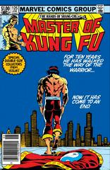 Master of Kung Fu [Newsstand] #125 (1983) Comic Books Master of Kung Fu Prices