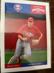Chase Utley #318 Baseball Cards 2004 Donruss Team Heroes Prices