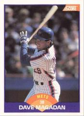 Dave Magadan #312 Baseball Cards 1989 Score Prices