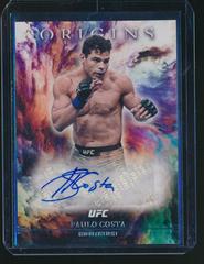 Paulo Costa Ufc Cards 2021 Panini Chronicles UFC Origins Autographs Prices