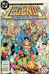 Legends [Newsstand] #2 (1986) Comic Books Legends Prices