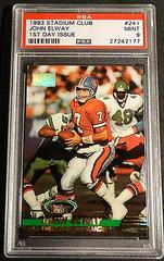 John Elway [First Day Issue] #241 Football Cards 1993 Stadium Club Prices