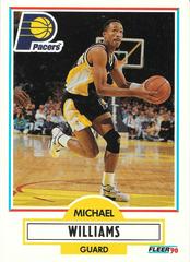 Michael Williams #U-39 Basketball Cards 1990 Fleer Update Prices