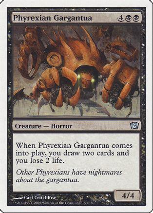 Phyrexian Gargantua [Foil] Magic 9th Edition