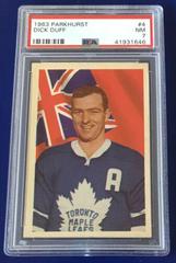 Dick Duff Hockey Cards 1963 Parkhurst Prices
