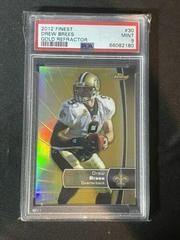 Drew Brees [Gold Refractor] #30 Football Cards 2012 Topps Finest Prices
