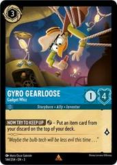 Gyro Gearloose - Gadget Whiz #144 Lorcana Into the Inklands Prices