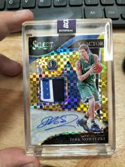 Dirk Nowitzki [Gold Prizm] #XF-DNK Basketball Cards 2021 Panini Select X Factor Memorabilia Signatures Prices