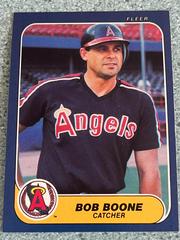 Bob Boone #149 Baseball Cards 1986 Fleer Prices